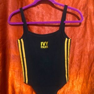 adidas Ivy Park Knit Bodysuit Black Size M NWOT